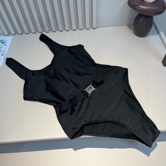 Prada Black One-Piece Bikini - Picture 1 of 9